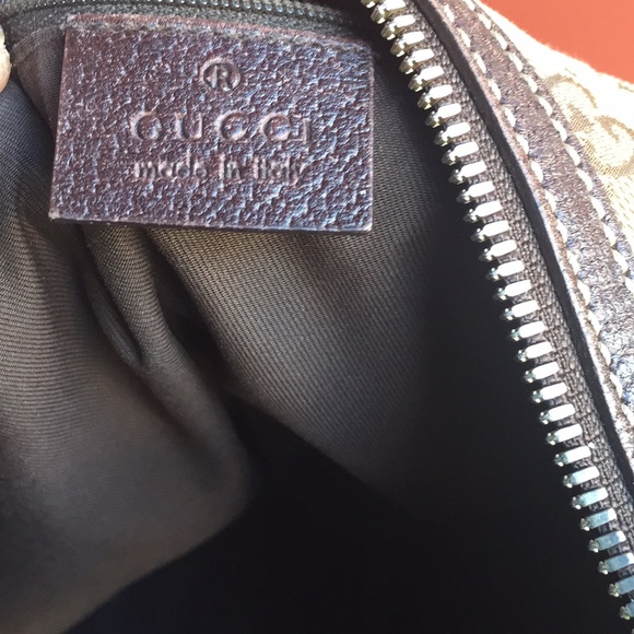 Gucci Monogram Hobo Handbag - Picture 6 of 8